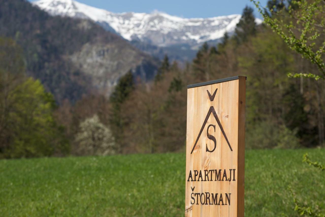 Apartments Tourist Farm Storman With Ev Ch-Station Tržič Dış mekan fotoğraf